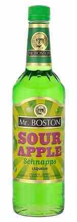 MR BOSTON SOUR APPLE LTR - Flying Dutchman Liquors Yamacraw
