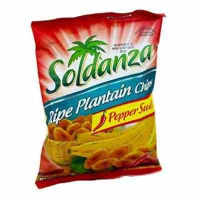 SOLDANZA PEPPER PLANTAIN CHIPS 72*42G - Flying Dutchman Liquors Yamacraw