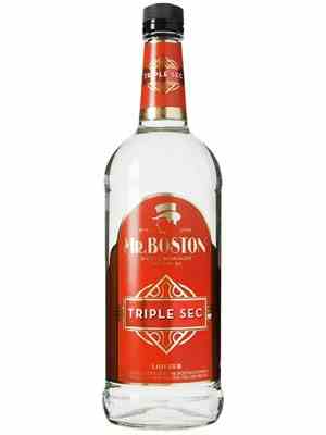 MR BOSTON TRIPLE SEC 1LITRE - Flying Dutchman Liquors Yamacraw